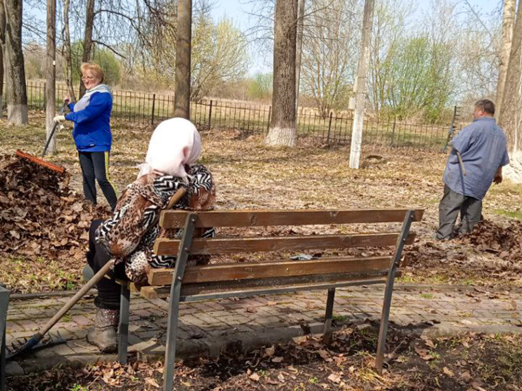 Субботники продолжаются.